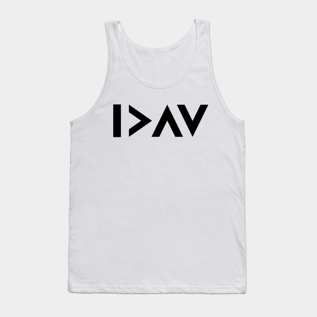 I am greater than the highs and lows Tank Top by dvdnds